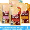 Inaba Ciao Churu Cat Bisque Pack Degustacion 8 unidades