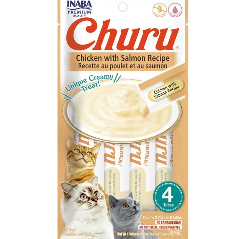 Inaba Ciao Churu Pollo y Salmón 56gr