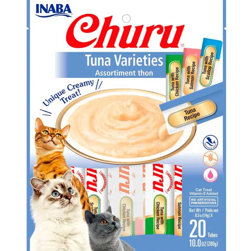 Inaba Ciao Churu Sobre 20 Tubitos Mix Atún