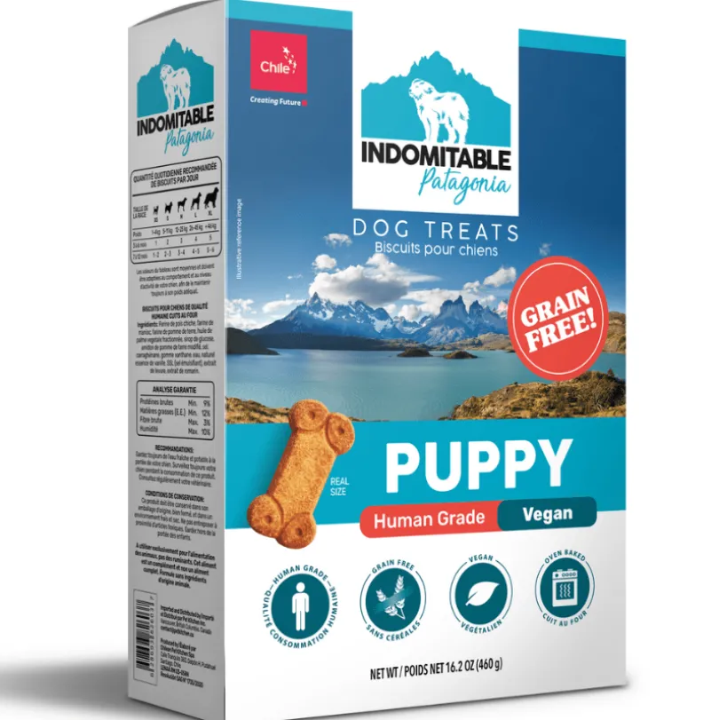 Indomitable Perro Galletas Horneadas Grain-Free Puppy 460 g