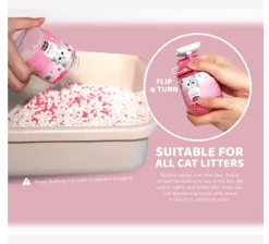 Kit Cat Sprinkles Perlas Perfumadas para arena de gato Aroma Limón 240gr