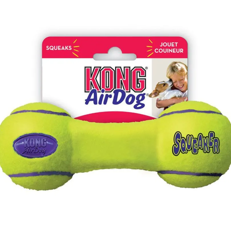 Kong Dumbbell Air Dog Squeaks MEDIUM