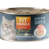 Lata Fit Formula Gato Gourmet Sabor Atún y Cangrejo 80gr
