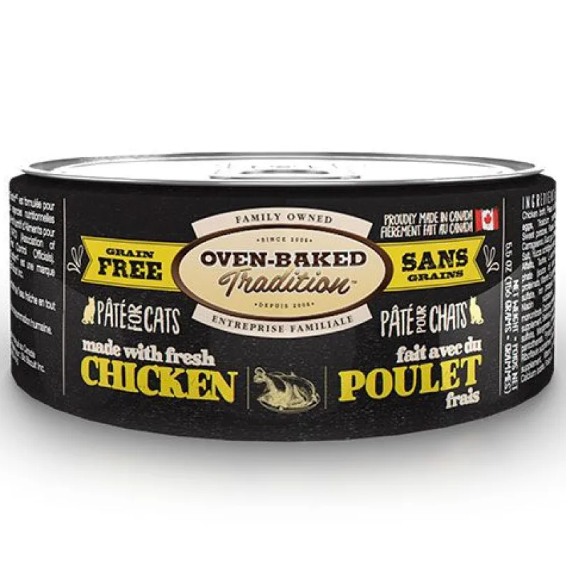Lata Oven Baked Gato Paté Pollo 156gr