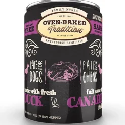 Lata Oven Baked Perro Paté Pato 354gr