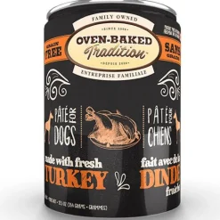 Lata Oven Baked Perro Paté Pavo 354gr