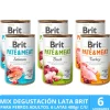 Latas Brit Care Mix Degustación para Perros Adultos 400gr x 6 Unidades