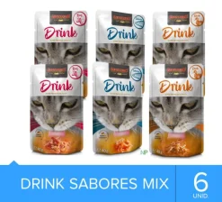 Leonardo Drink Pouch Mix 6un (2 Cada Sabor)