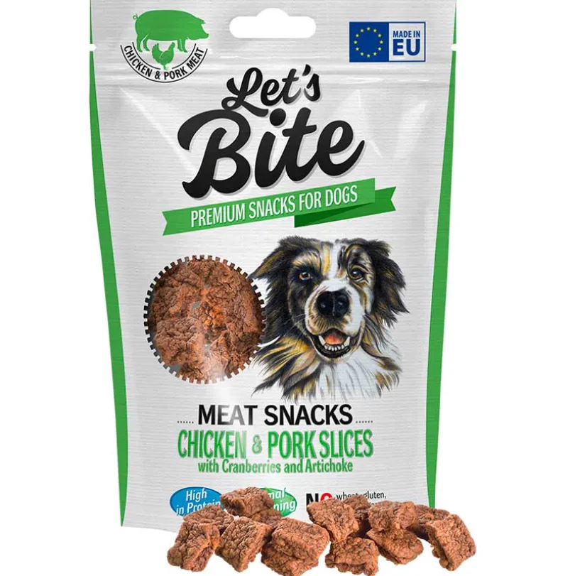 Let’s Bite Meat Snacks Chicken and Pork Slices 80gr
