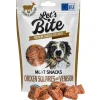 Let’s Bite Meat Snacks Chicken Squares With Venison 80grs