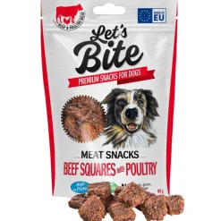 Let’s Bite Snacks Beef Square With Poultry 80gr