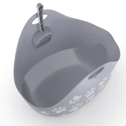 Litter Box Bandeja Sanitaria con pala para Gatos