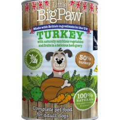Little Big Paw Snack para Perros Sabor Pavo 390gr