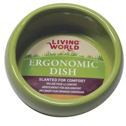 Living World Comedero y Bebedero Ergonomico para Roedores