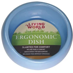 Living World Comedero y Bebedero Ergonomico para Roedores