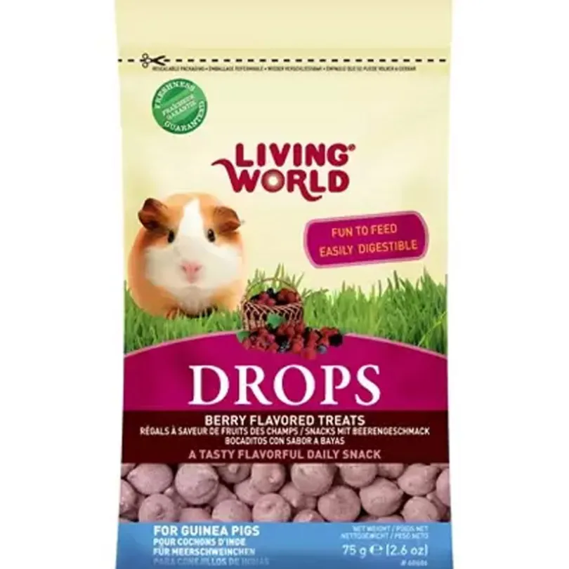 Living World Cuy Drops Mora 75gr