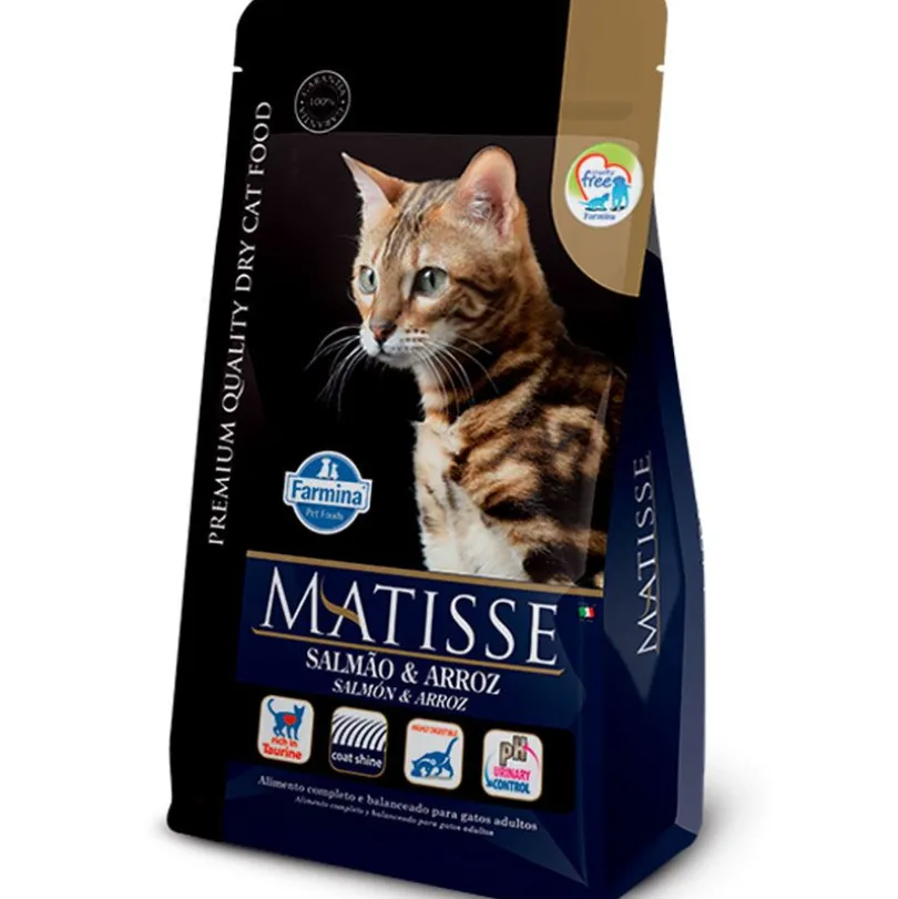 Matisse Gatos Adultos Salmón y Arroz 7.5kg