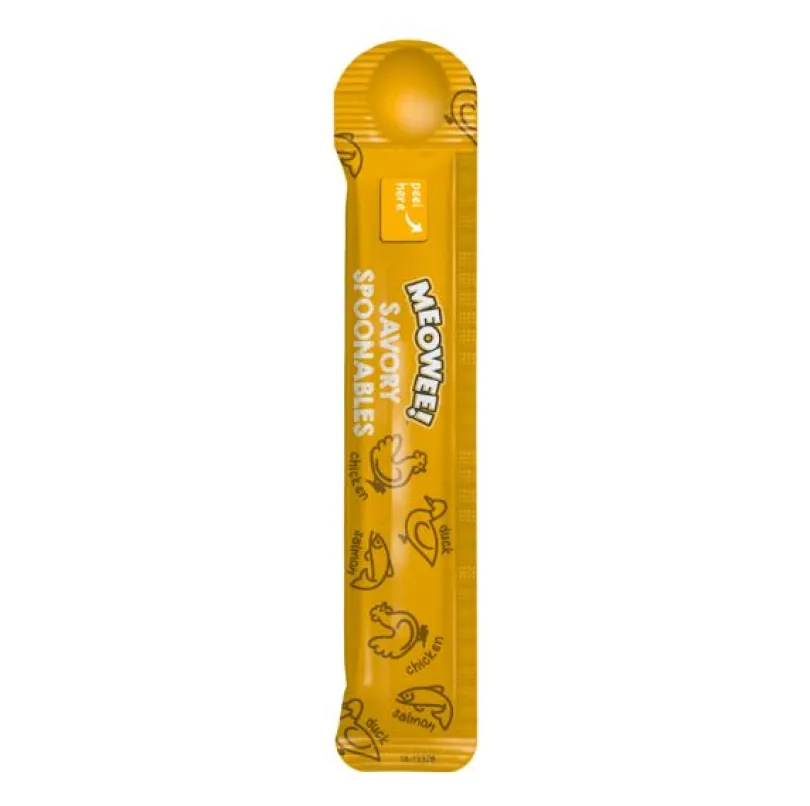 MEOWEE SPOON CHICKEN SALMON AND DUCK 56GR