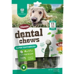 Natura Nourish Dental Chews Super Toothbrush Menta 170gr