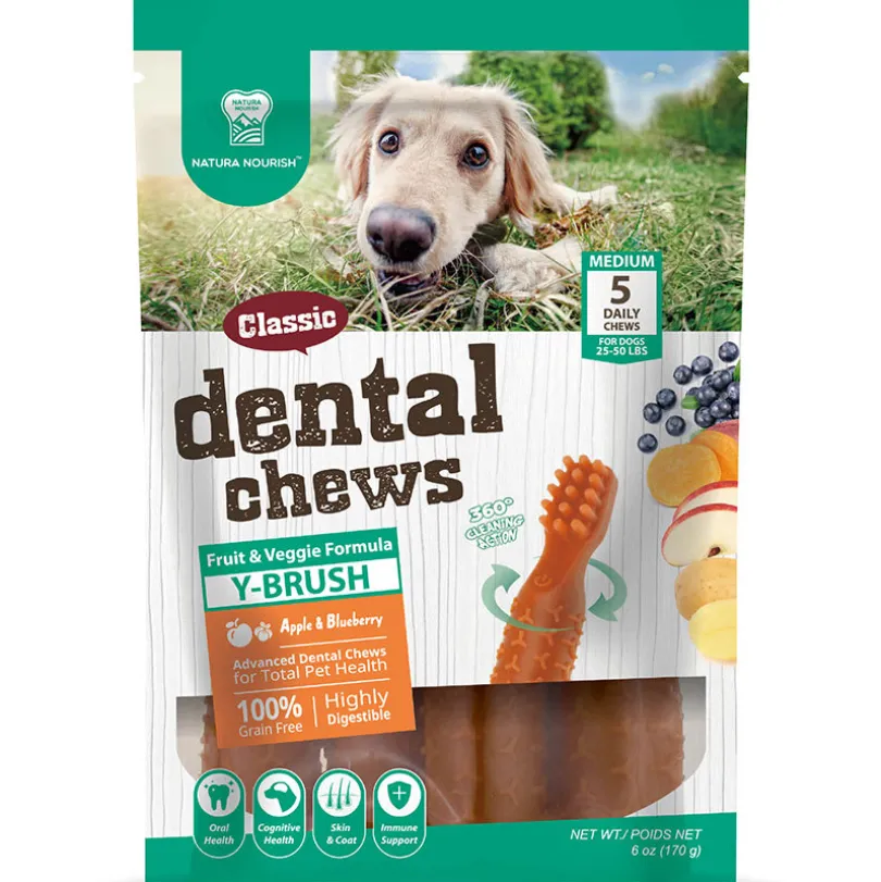 Natura Nourish Dental Chews Fruit Veggie 170gr