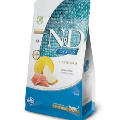 Natural And Delicious Ocean Felino Castrado Sabor Salmón 7.5kg