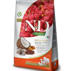 Natural and Delicious Quinoa Skin Coat Arenque para Perros 2.5kg