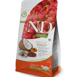 Natural and Delicious Quinoa Feline Skin Coat Arenque 1.5kg