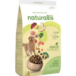 Naturalis Perro Adulto Pollo, Pavo y Frutas 12kg