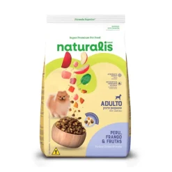 Naturalis Perro Adulto Raza pequeña Pollo, Pavo y Frutas 10,1kg