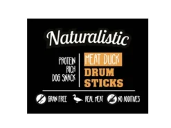 Naturalistic Dog Grill Meat Duck DrumSticks 6 un. 90gr