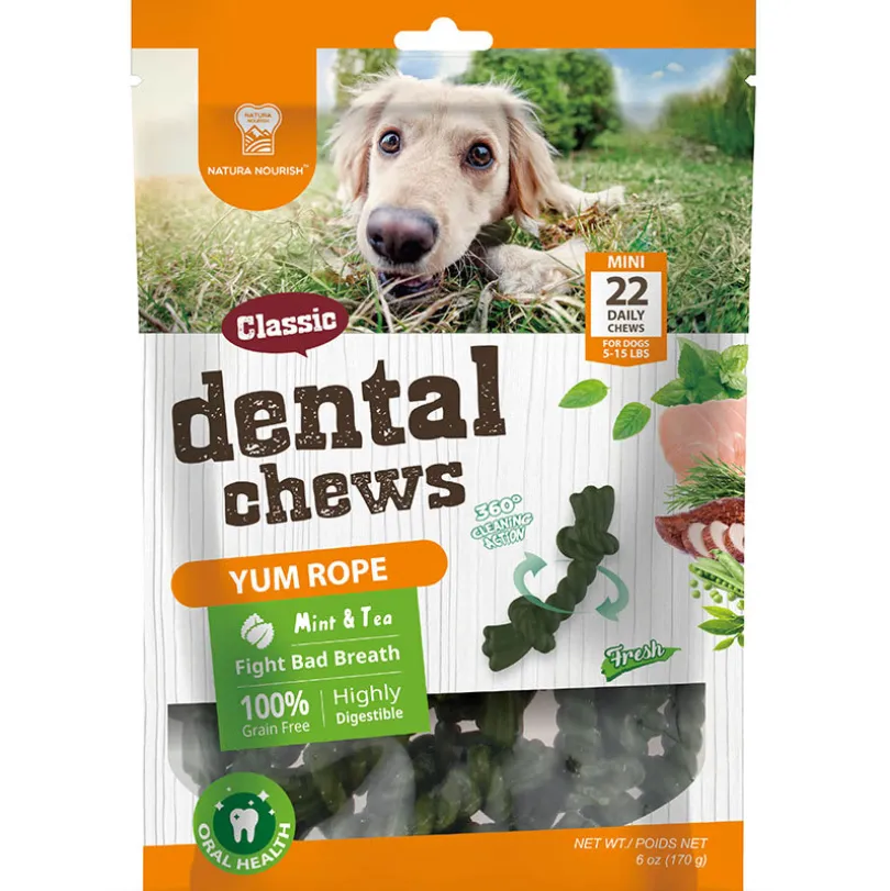 Nature Nourish Dental Chews Yum Rope Menta 170gr