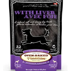 Oven Baked Dog Liver Treats 227gr