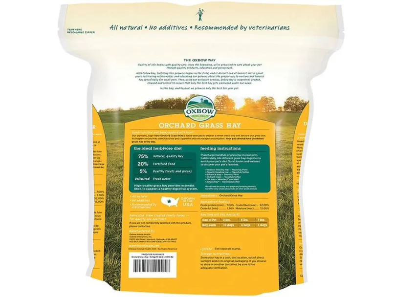 OXBOW HENO ORCHARD GRASS 1,13KG