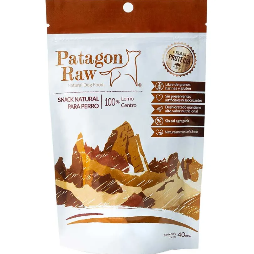 Patagon Raw para Perros Sabor Lomo de Centro 40gr