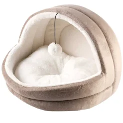 Pawise Cama Iglú Color Cafe para Gatos