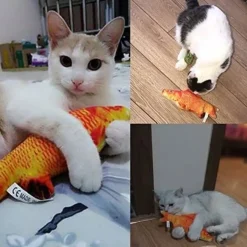 Peluche Pez Goldfish Con Catnip 30CM