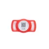 Placa de Identificación Inteligente para Mascotas - Sujetador de AirTag - TN005 Rojo