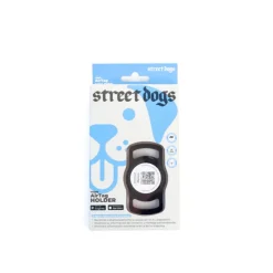 Placa de Identificación Inteligente para Mascotas - Sujetador de AirTag - TN005 Negro