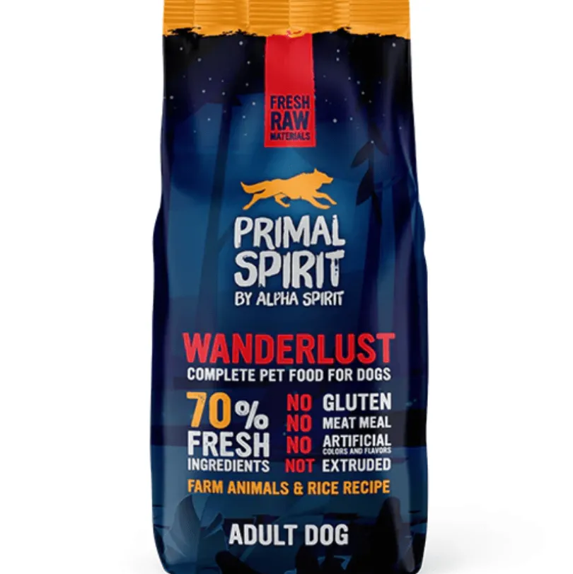 Primal Spirit Dog Wanderlust 12kg