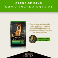 PRO PLAN® Para Perros Sensitive Skin and Stomach Pavo Razas Medianas y Grandes 3kg
