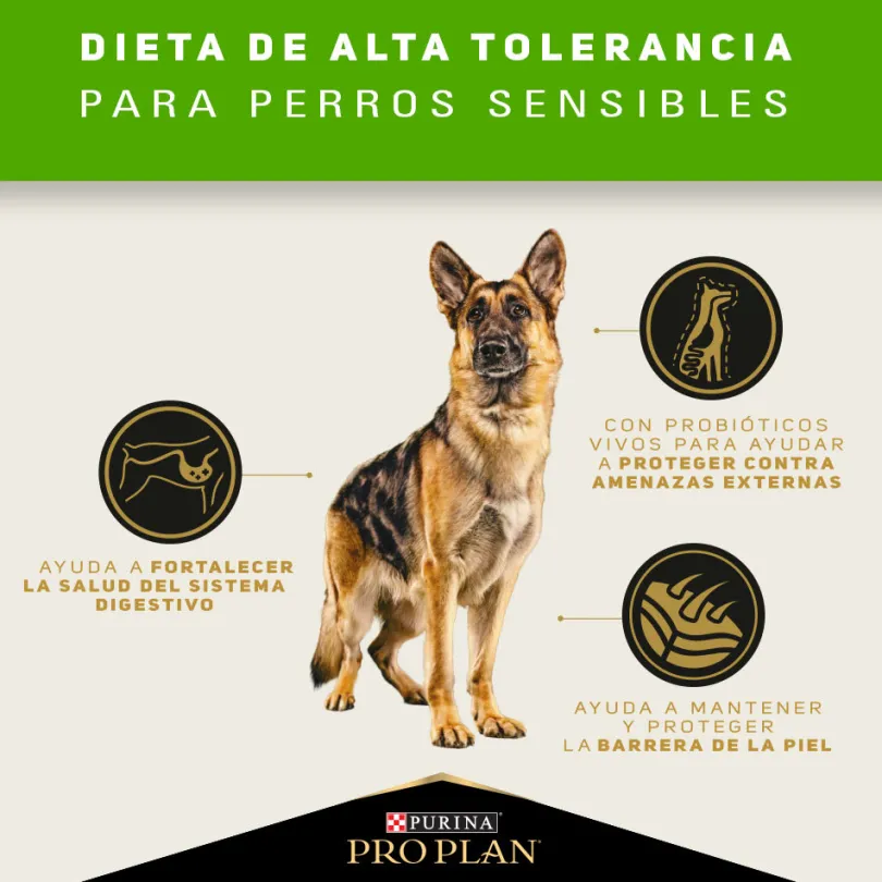 PRO PLAN® Para Perros Sensitive Skin and Stomach Pavo Razas Medianas y Grandes 3kg
