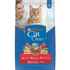 Purina Cat Chow Adultos Carne con Defense Plus 19.5kg
