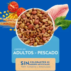 Purina Cat Chow Adultos Pescado con Defense Plus 8kg