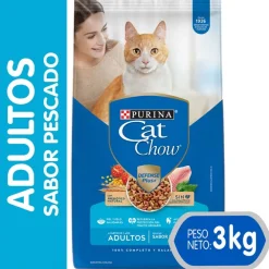 Purina Cat Chow Adultos Pescado con Defense Plus 3kg