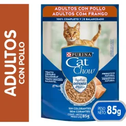 Purina Cat Chow Hydro Adultos Pollo 85gr
