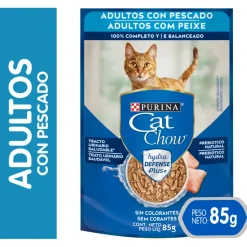 Purina Cat Chow Hydro Adultos Pescado 85gr