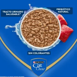 Purina Cat Chow Hydro Castrados Carne 85gr