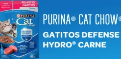 Purina Cat Chow Hydro Gatitos Carne 85gr PACK 15 Unidades