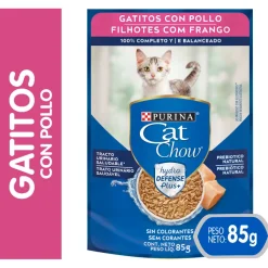 Purina Cat Chow Hydro Gatitos Pollo 85gr
