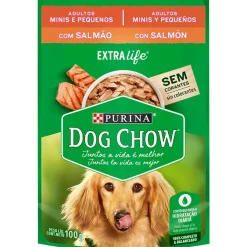 Purina Dog Chow Alimento Húmedo Adulto Razas Pequeñas Salmón 100gr